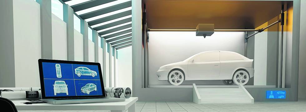 La revolución sobre ruedas de la impresión 3D