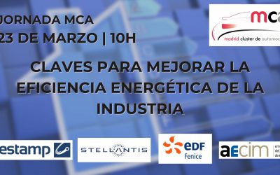 La Eficiencia Energética ocupa el primer webinar del ciclo «Jornadas MCA’22»: 23 de marzo