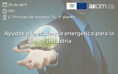 Jornada sobre ayudas a la eficiencia energética para la industria