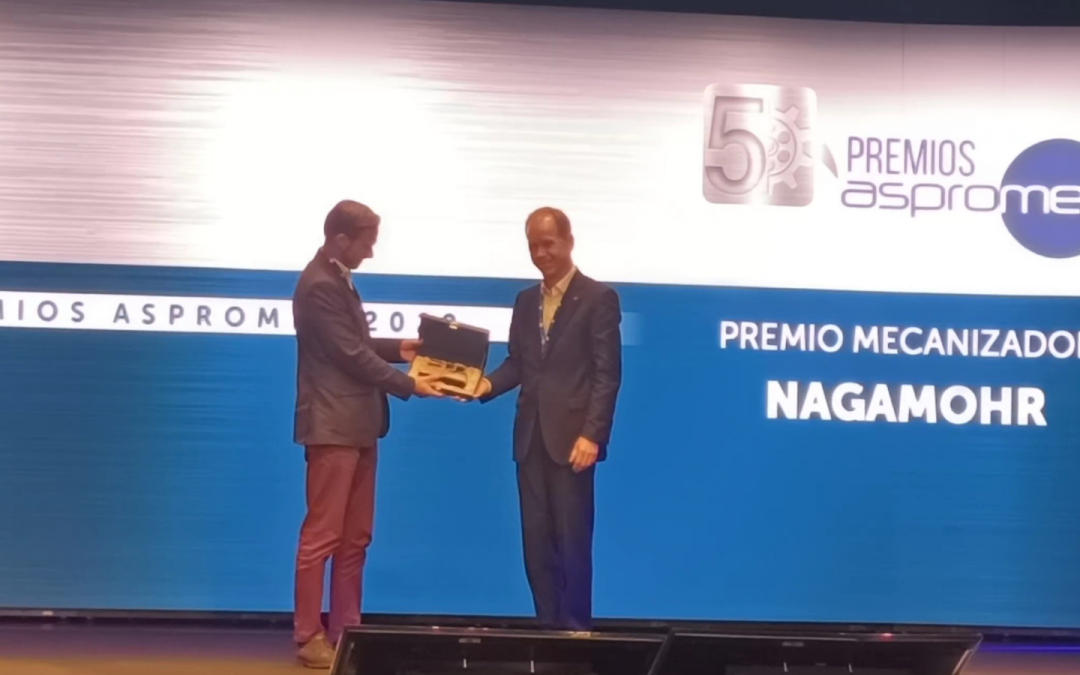 Nagamohr, premiado en el III Congreso de Mecanizado de ASPROMEC